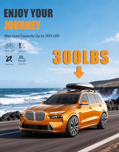 KINGGERI 300lbs Roof Rack Cross Bars Compatible with BMW X7 G07 2019-2026 - Image 3