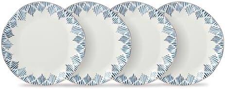 Lenox Blue Bay 4-Piece Set Dinner Plates, 6.45 LB, White - Image 2