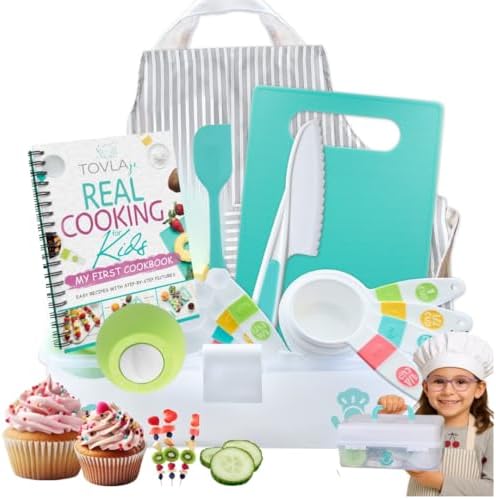 TOVLA JR. Kids Real Cooking Set | Kitchen Learning | Ages 6-12 by TovlaCo