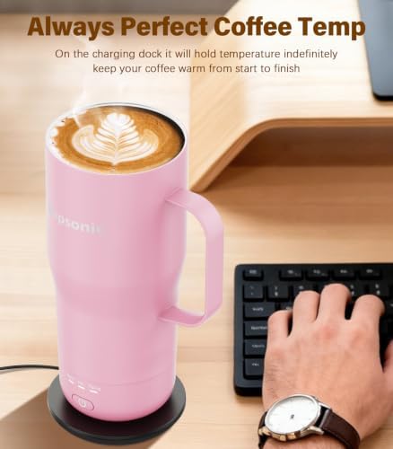 Supsonic Heated Coffee Mug, 20oz Electric Temperature Control Cup (S3) - Image 3