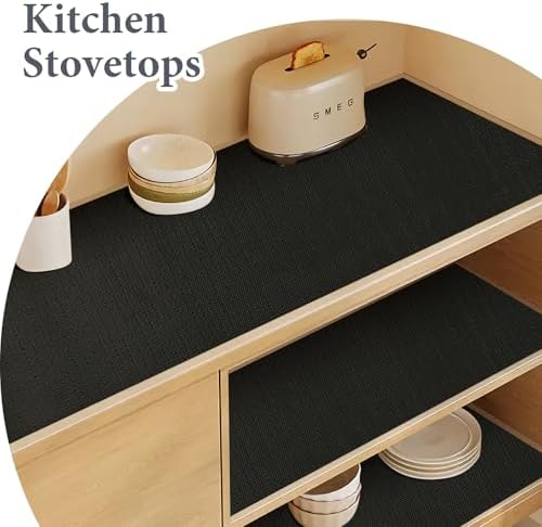 Shelf Liners for Kitchen Cabinets 17in x 30FT, Non Adhesive Drawer Liner - Image 3