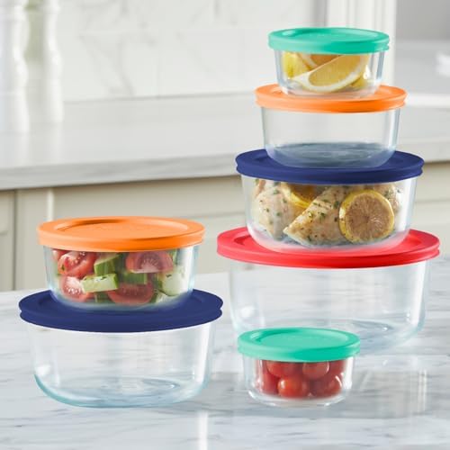 Pyrex Simply Store (7-Pack) Glass Food Storage Containers Set - Image 2