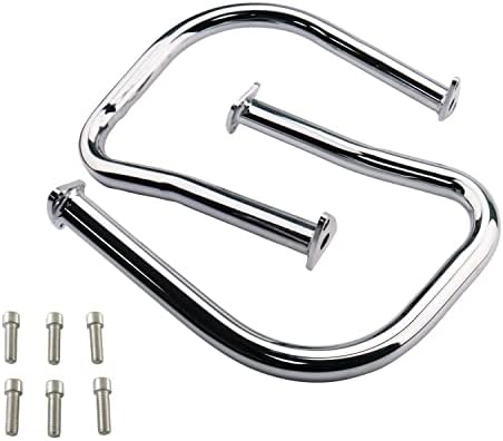 1 Pair Rear Highway Bars Saddlebag Crash Bars Engine Guards for Indian Chief Vintage Chieftain 2014-2021 Roadmaster 2015-2021 Dark Horse Springfield 2016-2021 Challenger 2020 (Chrome) by AIRCMT