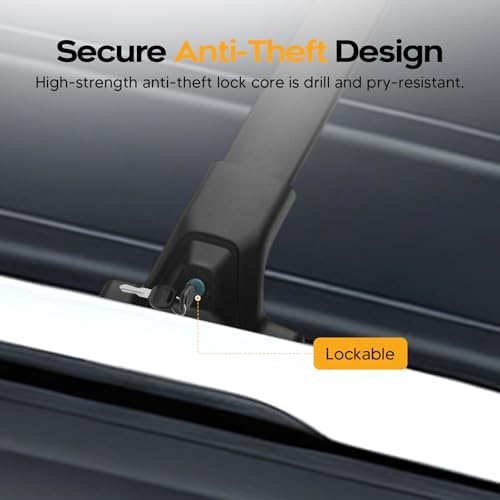 300LBS Roof Rack Crossbars for 2021-2026 Jeep Grand Cherokee L 3-Row & 2022-2026 Grand Cherokee WL 2-Row Accessories, Aluminum Crossbar Roof Rails for Grand Cherokee L - Image 6