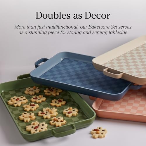 Our Place Bakeware Set, 5-Piece Nonstick Ceramic Bakeware & Griddle Pan - Image 7