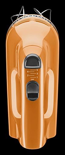 KitchenAid KHM512TG 5-Speed Ultra Power Hand Mixer, Tangerine - Image 3