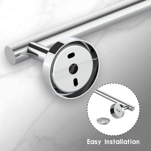 Newfun 10-Pieces Polished Chrome Bathroom Hardware Set 24 Inch - Image 5