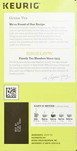 Bigelow Green Tea K-Cup for Keurig Brewers, (Pack of 24) - Image 4