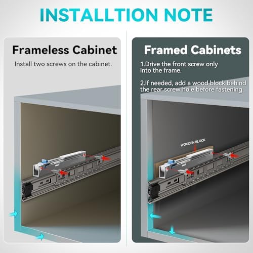 1 Pair Universal Soft Close Drawer Adapters - Image 5