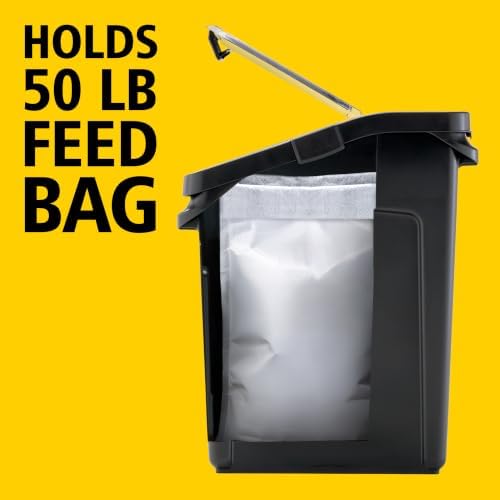 Rubbermaid Commercial Products BRUTE Air-tight 50 lb Feed Storage Container - Image 2