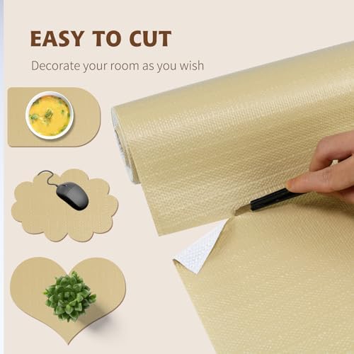 Shelf Liners for Kitchen Cabinets 23.6in x 20FT, Non Adhesive Drawer Liner - Image 7