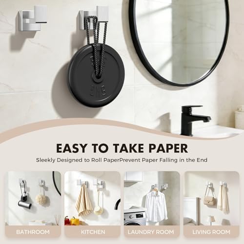 15-Pieces Brushed Nickel Bathroom Accessories Set, 16 Inch Towel Bar Set - Image 6