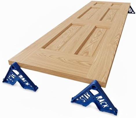 Stak Rack | 6 in 1 Painter's Accessory Tool | Stacking Design | Paint Interior or Exterior Doors, Trim & Kitchen Cabinet Doors| for Contractors & Homeowners (4) - Image 2