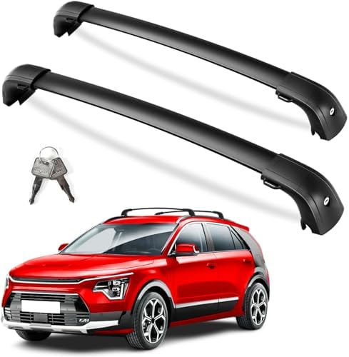 KINGGERI 300lbs Roof Rack Cross Bars for Kia NIRO 2023-2026 by KINGGERI