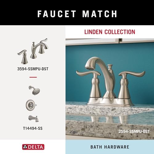 Delta Towel Rack | 18 Inch Brilliance Stainless Steel Towel Bar for Bathroom, Kitchen | Linden Accessories - Image 5