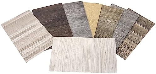 Art3d Wood Texture Peel and Stick Vinyl Flooring Tiles, 8-Pack Samples - Image 3