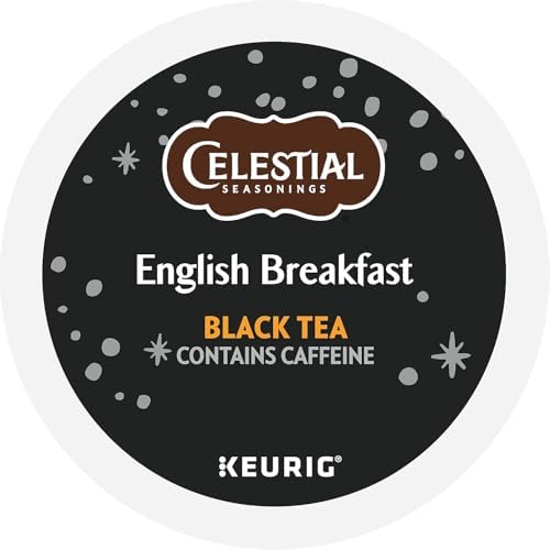 Celestial Seasonings English Breakfast Black Tea, Single-Serve Keurig K-Cup Pods, 24 Count - Image 4