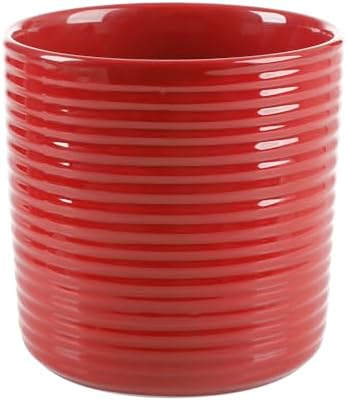 Martha Stewart 10 Piece Tools and Gadget Set W/Ceramic Crock - Red - Image 5
