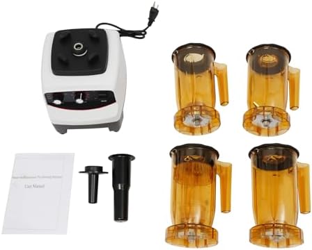 Bubble Tea Machine, 1200ml Multifuction Blender Tea Maker Machine 1800W Smoothie Blender 10 Gears Adjustable Speed Coffee Iced Tea Maker for Making Smoothies, Shakes, Pureed Fruit Juices - Image 4