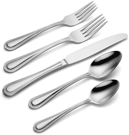 Oneida Countess 45-Piece 18/0 Silverware Set for 8, Flatware - Image 3