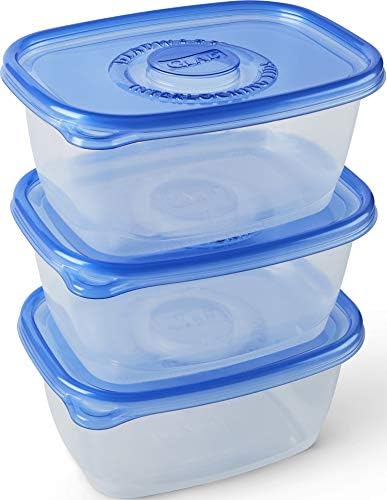 Glad GladWare Deep Dish Food Storage Containers, 64 Oz, 3 Count, 6-Pack - Image 7