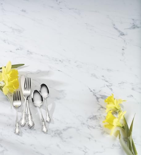 Oneida Dover Dinner Forks Silverware Set for 4, Flatware - Image 3
