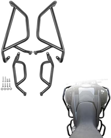 Motorcycle Crash Bar for 450MT Ibex 450 2024-2026 Upper Lower by WOLFLINEMOTO