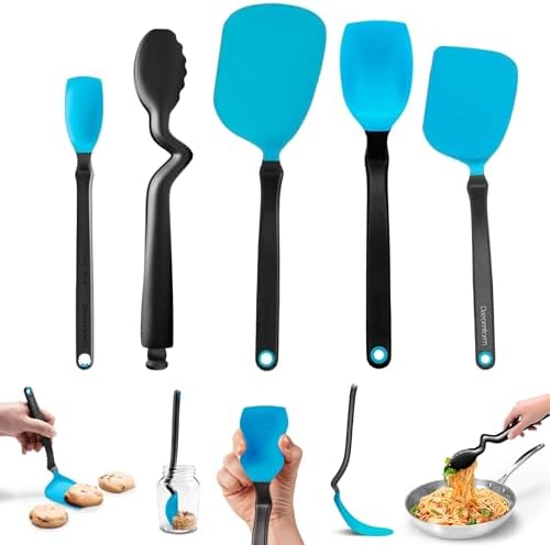 Dreamfarm – Everyday Kitchen Essentials – Dreamfarm Blue – BlueBlack, Set of 5 by Dreamfarm