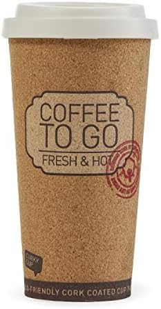 Life Story 8 Pack Corky Cup, 16 Oz Reusable Insulated Travel Mugs, Brown - Image 2