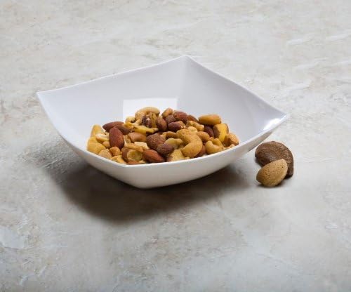 EMI Yoshi Koyal Disposable Square Bowls, 32-Ounce, White, Set of 50 - Image 2