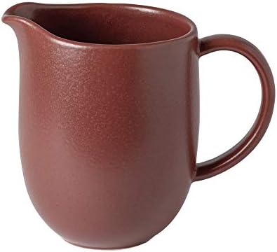 Casafina Ceramic Stoneware 55 oz. Pitcher - Pacifica Collection, Cayenne | Microwave & Dishwasher Safe Dinnerware | Food Safe Glazing | Restaurant Quality Serveware by Casafina