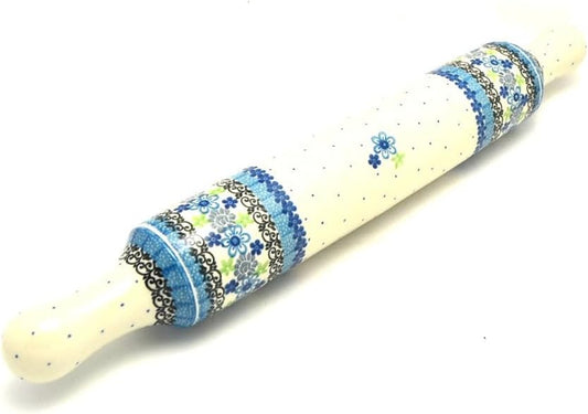 Polish Pottery Rolling Pin - Flower Works by Polish+Pottery+Gallery