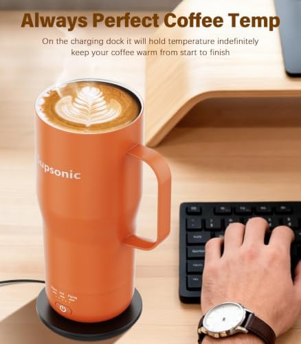 Supsonic Heated Coffee Mug, 20oz Electric Temperature Control Cup (S3) - Image 3