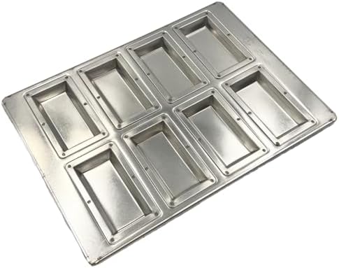 Matsunaga Seisakusho MS23 Silicone Treated Silver Financier Top Plate 8P - Image 3