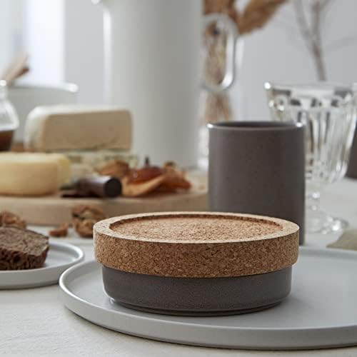 Costa Nova 5" Cork Trivet Lid - Redonda Collection, Natural | Heat Safe Tableware | Natural Portuguese Cork Material | Restaurant Quality Serveware - Image 4