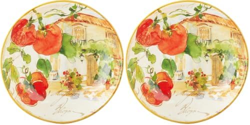 Certified International Corp 23676 Serving/Pasta Bowl 13" x 3", Multicolor (Pack of 2) by CERTIFIEDINTERNATIONAL