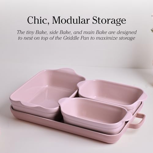 Our Place Bakeware Set, 5-Piece Nonstick Ceramic Bakeware & Griddle Pan - Image 4