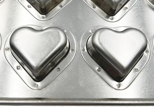 Matsunaga Seisakusho Silicone Processing Silver Natural Heart Top Plate 12P - Image 4