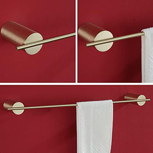 RANDOM Brushed Gold Towel Bar Rack Holder 24 inch Hand Towel Holder for Bathroom Kitchen Hardware Accessories Wall Mount 96068-2-24BG - Image 4