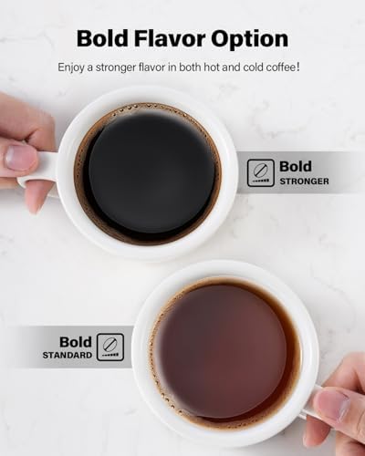 Coffee Maker Hot & Iced Single Cup Coffee Machine K Cup & Grounds - Image 6