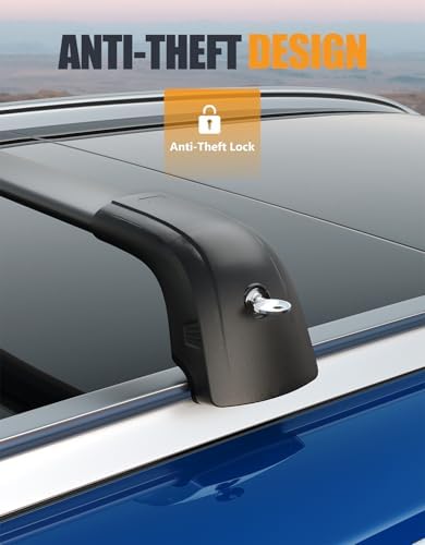 KINGGERI Roof Rack Cross Bars for 2019-2023 Hyundai Santa Fe & Hybrid - Image 4