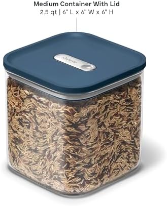 Caraway 2.5 qt Glass Airtight Food Storage Container with Lid - Image 3