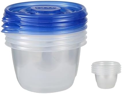 Glad GladWare To Go Lunch Containers with Dressing Cup, 32 Oz, 4 Count - Image 4