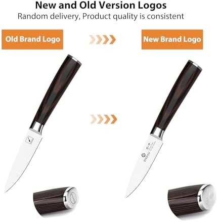 imarku Paring Knife 3.5 Inch, Japanese High Carbon Stainless Steel - Image 3