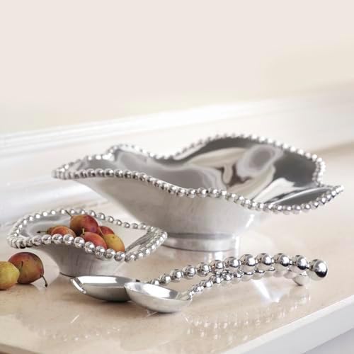 Mariposa Pearled Wavy Bowl - Image 2