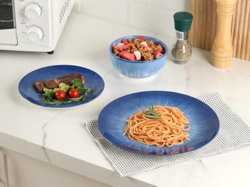 Sweejar Ceramic Dinnerware Service of 4,12 pcs Plate and Bowls for Kitchen - Image 3