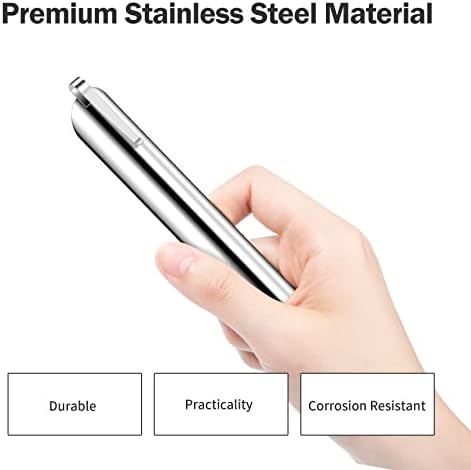 Restaurant Crumb Sweepers, Restaurant Crumb Cleaner, High Quality Stainless Steel Crumb Scraper, Crumber Tool for Waiters, Waitresses and Servers (3 PACK, Silver) - Image 3