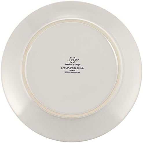 Lenox White French Perle Groove Dessert Plate, 1.13 LB - Image 3