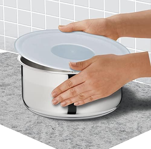 Tefal L9019222 Ingenio Plastic Lids (Set of 3) - White, 16/18/20 cm - Image 5
