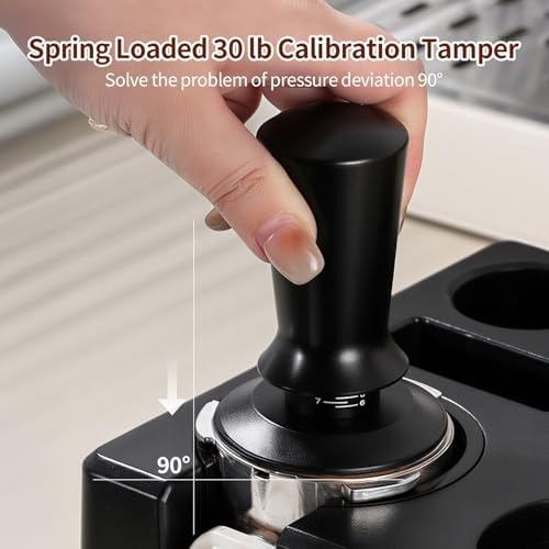 12Ps 51mm Espresso Accessories Kit,Distributor,Tamper,PuckScreen,Funnel,WDT - Image 4